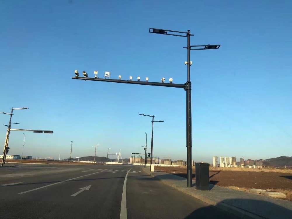 柳州市黑龙江佳木斯综合路灯杆项目